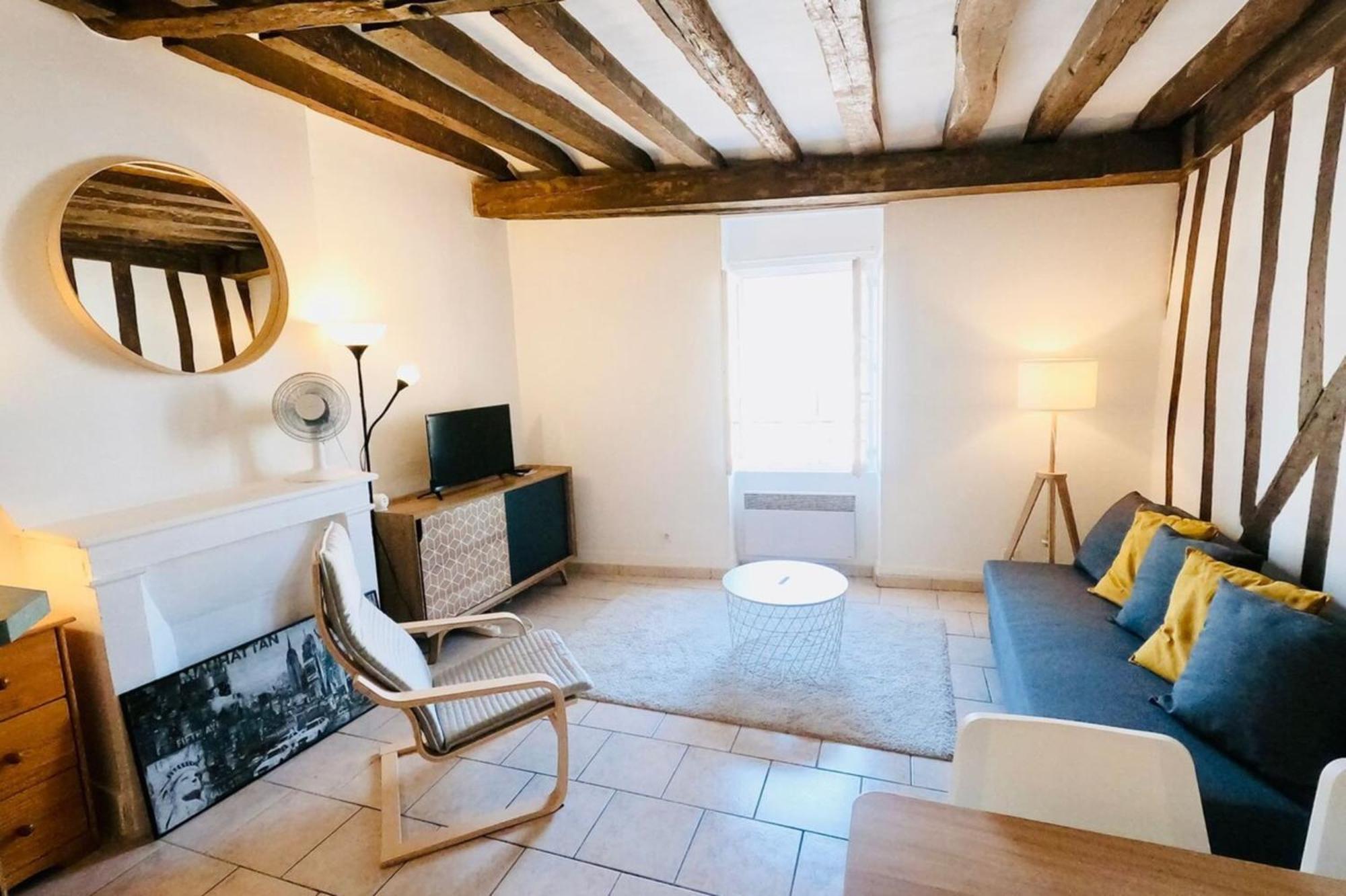 Fontainebleau Rue Grande - Chez Alexisアパートメント エクステリア 写真